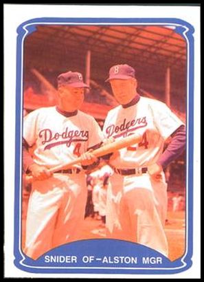 1 Duke Snider Walter Alston